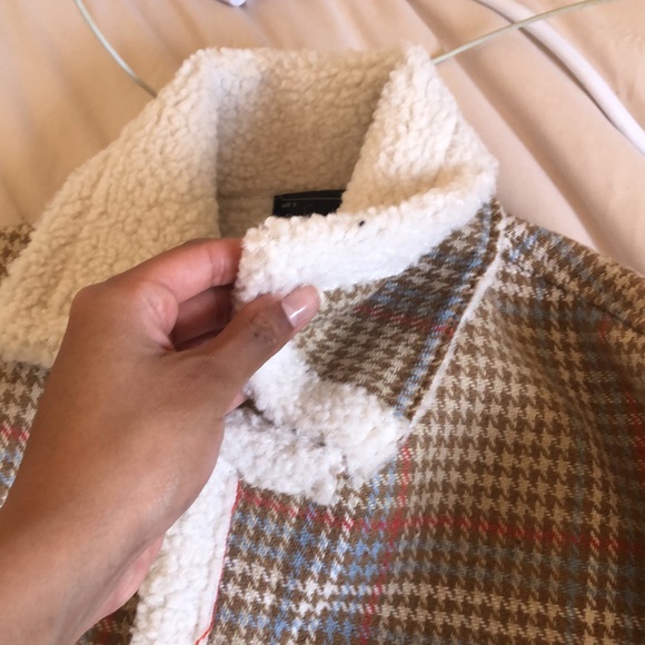 2 for $55 - Houndstooth Teddy Jacket - Picture 10 of 14